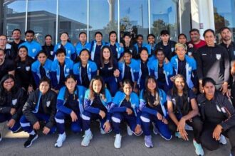 The Indian women's football team