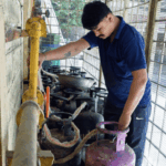 Representational image. | Commercial LPG cylinder crisis has affected operations of restaurants across country. | ANI