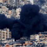 Smoke billows after an Israeli strike on Beirut. Stay tuned for live updates on the Iran conflict | Photo: Reuters/Mohamed Azakir