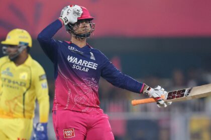 IPL 2026: Vaibhav Sooryavanshi smashed a 15-ball fifty for RR vs CSK. (CREIMAS)