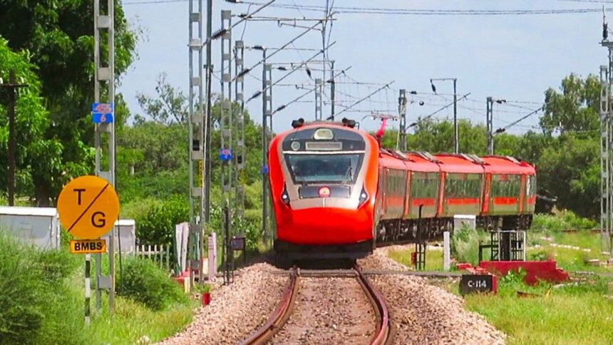 The Jodhpur-Delhi Vande Bharat train is being operated and maintained by the North Western Railway (NWR) zone. (Image: Ministry of Railways)