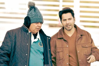 Varun Dhawan with father David Dhawan