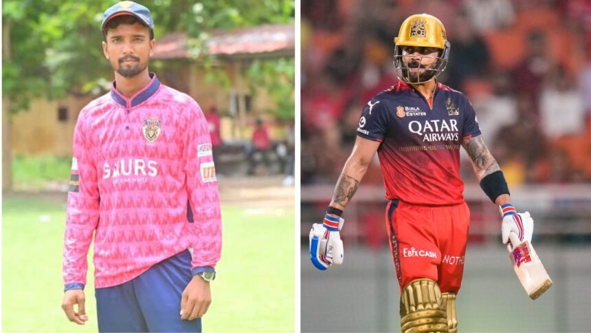 The 18-year-old Nishad, who has taken the IPL auction by surprise with his carrom ball, admits Kohli the batter and Kohli the person are two entirely separate things in his mind. (Instagram/PTI)