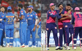 Mumbai Indians and Rajasthan Royals