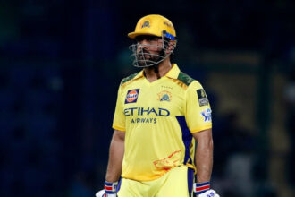 Why MS Dhoni not playing in RCB vs CSK?