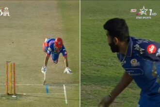 Nitish Rana and Jasprit Bumrah