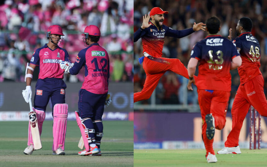 Rajasthan Royals and Royal Challengers Bengaluru
