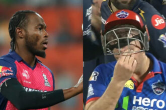 Jofra Archer and David Miller. (SOurce:iPL)