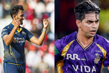 Gujarat Titans and Kolkata Knight Riders