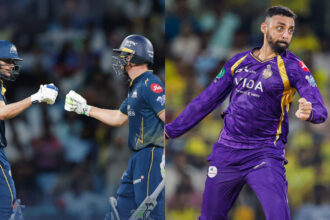 Gujarat Titans and Kolkata Knight Riders