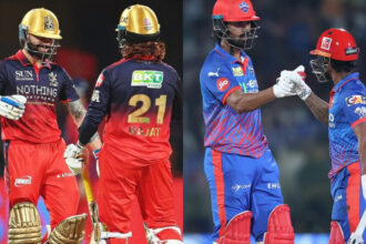 Royal Challengers Bengaluru and Delhi Capitals