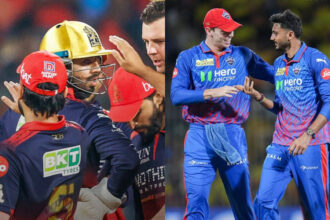 Royal Challengers Bengaluru and Delhi Capitals.
