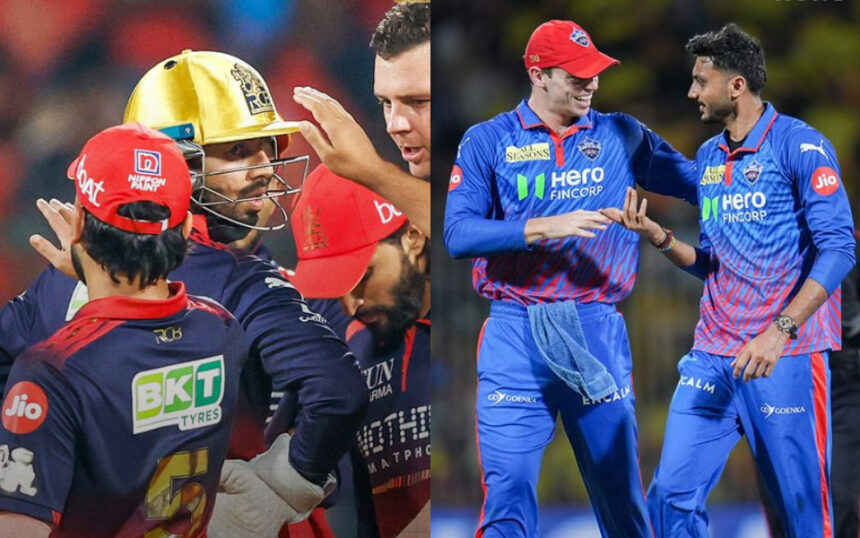 Royal Challengers Bengaluru and Delhi Capitals.