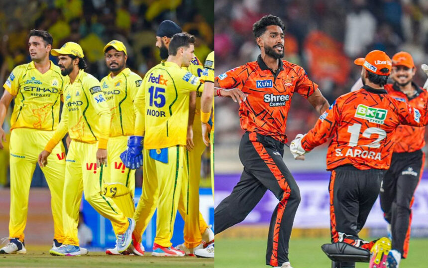 Chennai Super Kings and Sunrisers Hyderabad