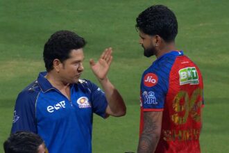 Sachin Tendulkar and Shreyas Iyer