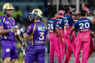 RR vs KKR