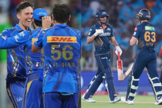 GT vs MI. (Source:IPL)