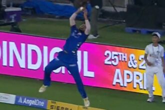 IPL 2026: Video of the Day: Naman Dhir's unbelievable catch at cow corner tightens MI's grip over GT