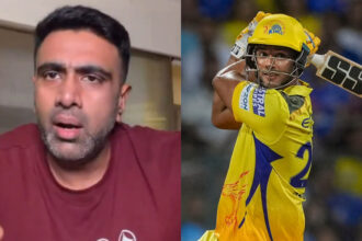 Ravi Ashwin and Shivam Dube