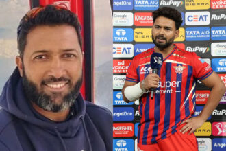 Wasim Jaffer and Rishabh Pant