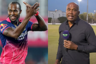 Jofra Archer and Ian Bishop