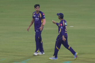 Karthik Tyagi and Ajinkya Rahane