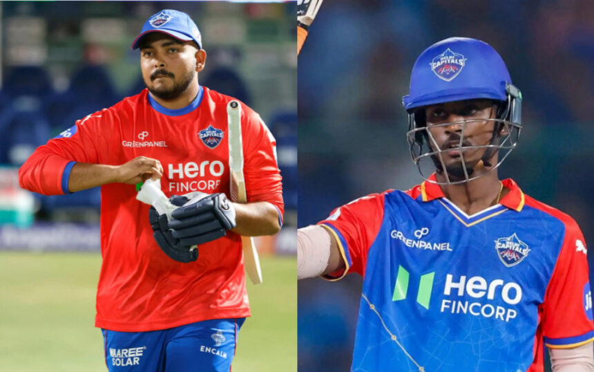 Prithvi Shaw and Abhishek Porel