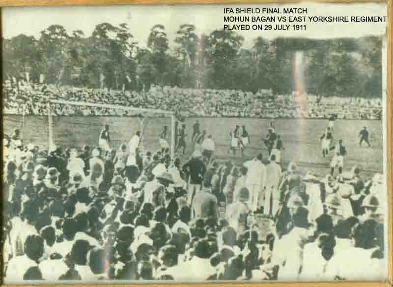 Mohun Bagan defeated the East Yorkshire Regiment in 1911