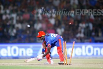 There were no indications of Delhi's pitch having the kind of spice that the scorecard suggests. (Express Photo by Praveen Khanna)