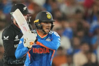 Abhishek leads the chart with 875 points, followed closely by Kishan at 871. (AP Photo)