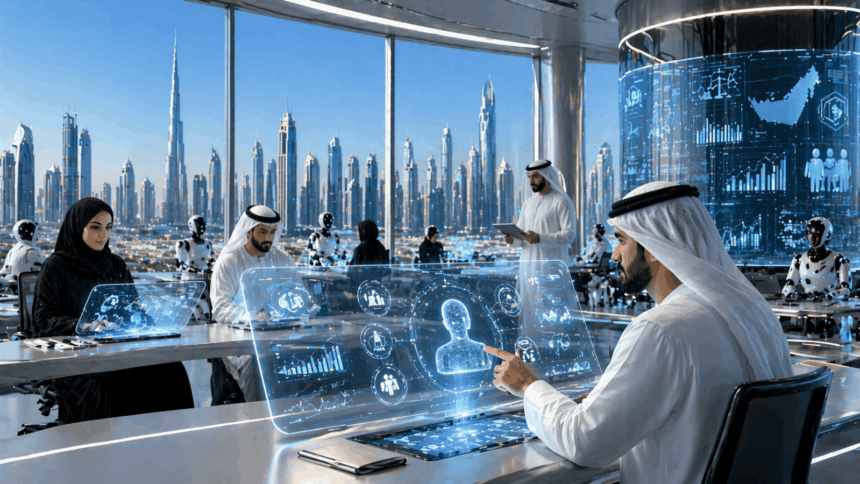 UAE plans to deploy agentic AI across 50% of government sectors within two years (Image generated using AI)