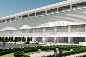 Graphical design of Anand bullet train station (Image: NHSRCL)