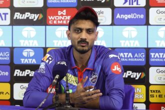 Fronting up to the media after a dire performance from his batting lineup, skipper Axar Patel admitted that the defeat to Punjab on Saturday, where the visitors managed the highest run-chase in IPL history, impacted his players. (BCCI/Creimas Photo)