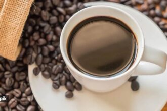 black coffee