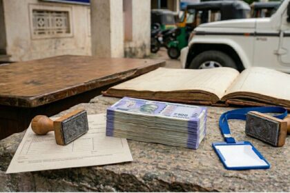 Khata transfer for cash?: Panchayat officer, YouTuber held in Nelamangala in Rs 1.2 lakh bribery case