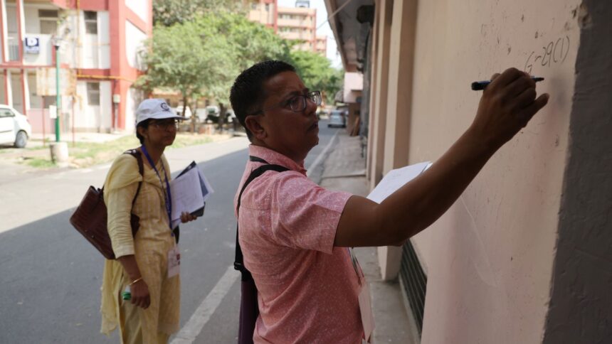 Residents who have completed the digital process are required to share their self-enumeration IDs with the field enumerators