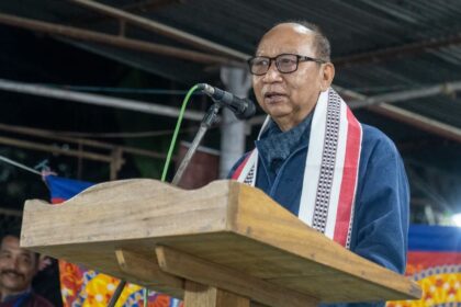 The incident happened a day after Manipur Chief Minister Y Khemchand Singh visited the Ukhrul district on Friday