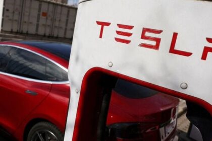 Tesla stock is up 2.6% over the past 12 months. REUTERS/Florence Lo/File Photo