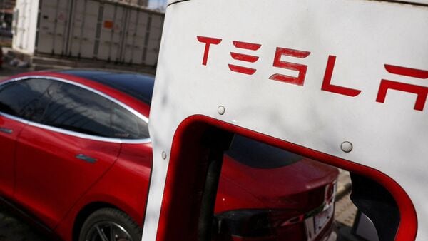 Tesla stock is up 2.6% over the past 12 months. REUTERS/Florence Lo/File Photo