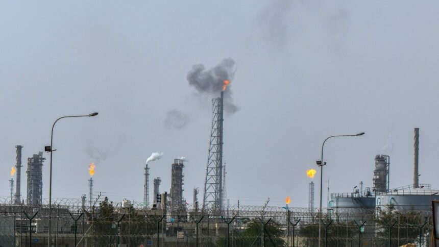 oil refinery