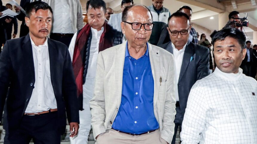 Manipur CM chairs high-level security meet after violence