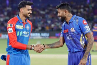 DC vs MI Toss, IPL 2026: Axar Patel's Delhi face Hardik Pandya's Mumbai at the Arun Jaitley Stadium. (BCCI)