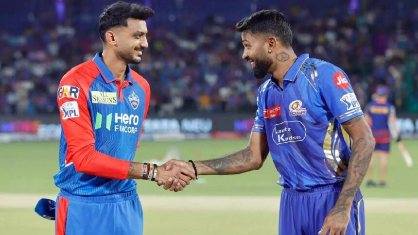 DC vs MI Toss, IPL 2026: Axar Patel's Delhi face Hardik Pandya's Mumbai at the Arun Jaitley Stadium. (BCCI)