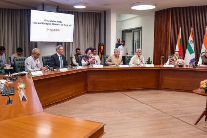 Rajnath Singh chairs IGoM meeting