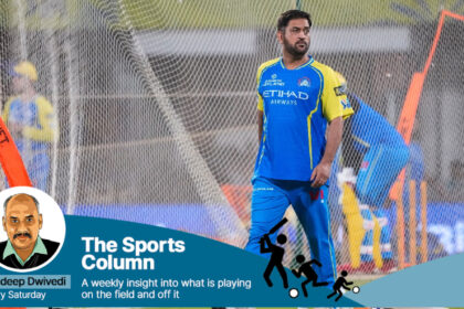 MS Dhoni's larger-than-life presence behind the stumps would again make the new CSK leadership group conscious. (PTI Photo)