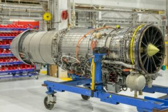 File photo of GE F404-IN20 engine which powers the Tejas Mk1A fighters | GE Aerospace