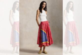 Ralph Lauren’s “cotton tie-dye” skirt is priced at Rs 44,800 | Ralph Lauren