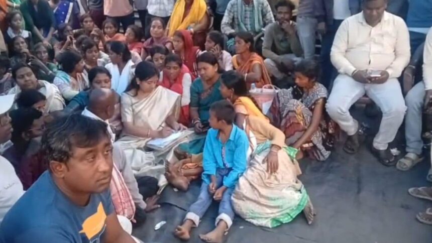 A total of nine people were injured in the blast that took place at the Jharkhand Ispat Plant Private Limited in Hesla. (Express Photo)