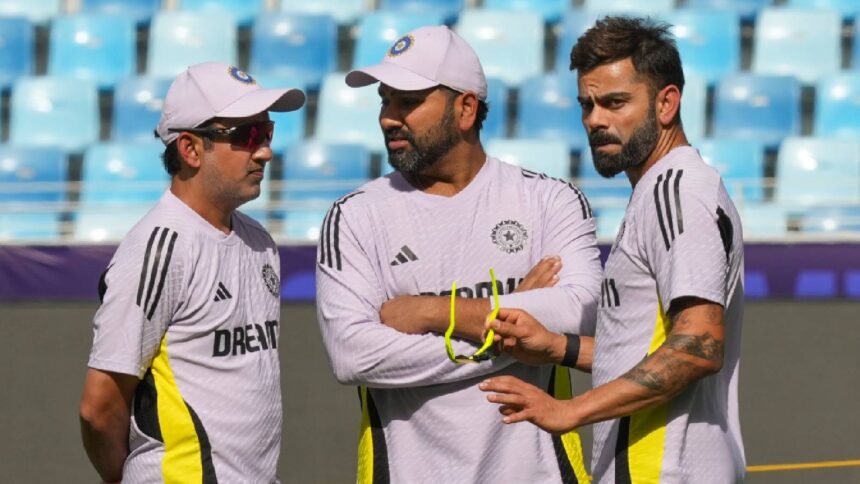 Gautam Gambhir Rohit Sharma Virat Kohli