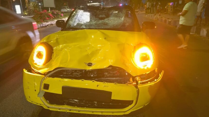 Taj employee killed in Goa after Mini Cooper crashes into bike, businessman’s son arrested
